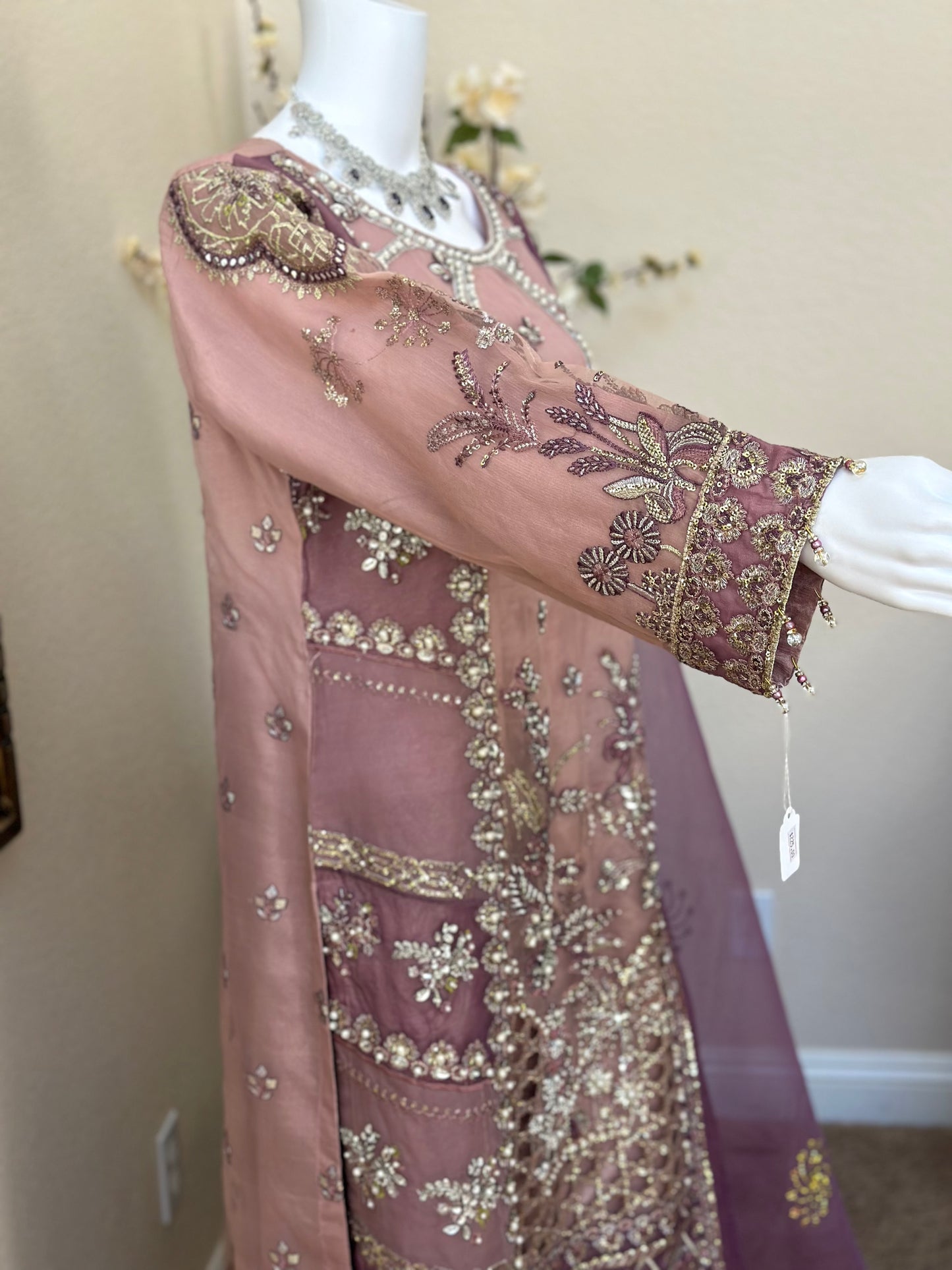Purple Plazzo Suit