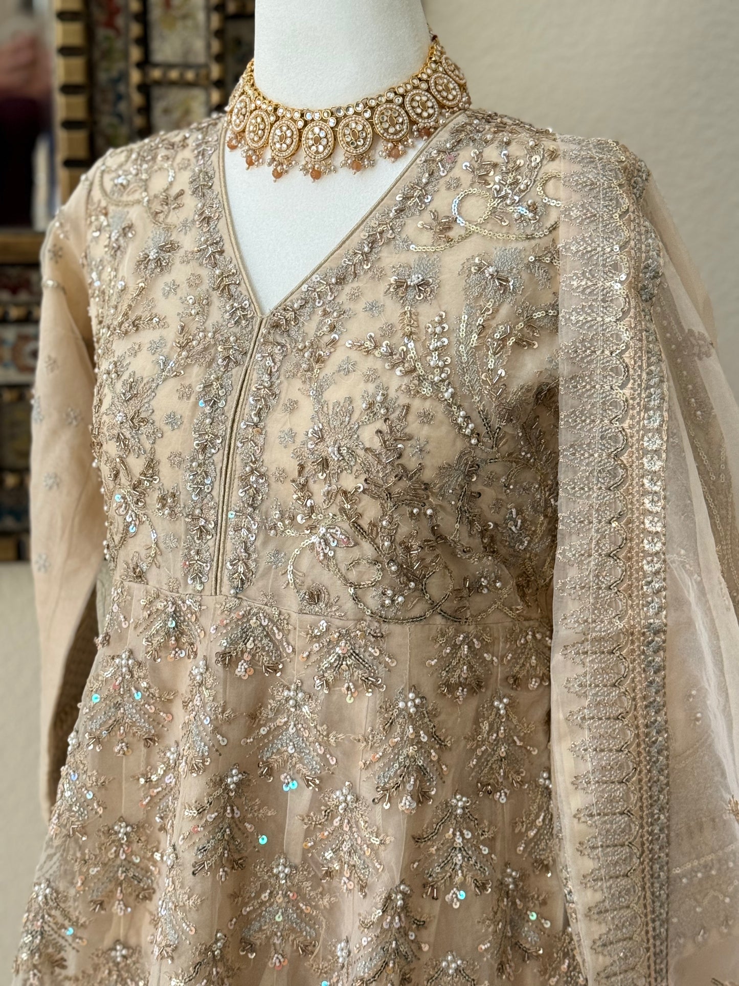 Gold Maxi Gown