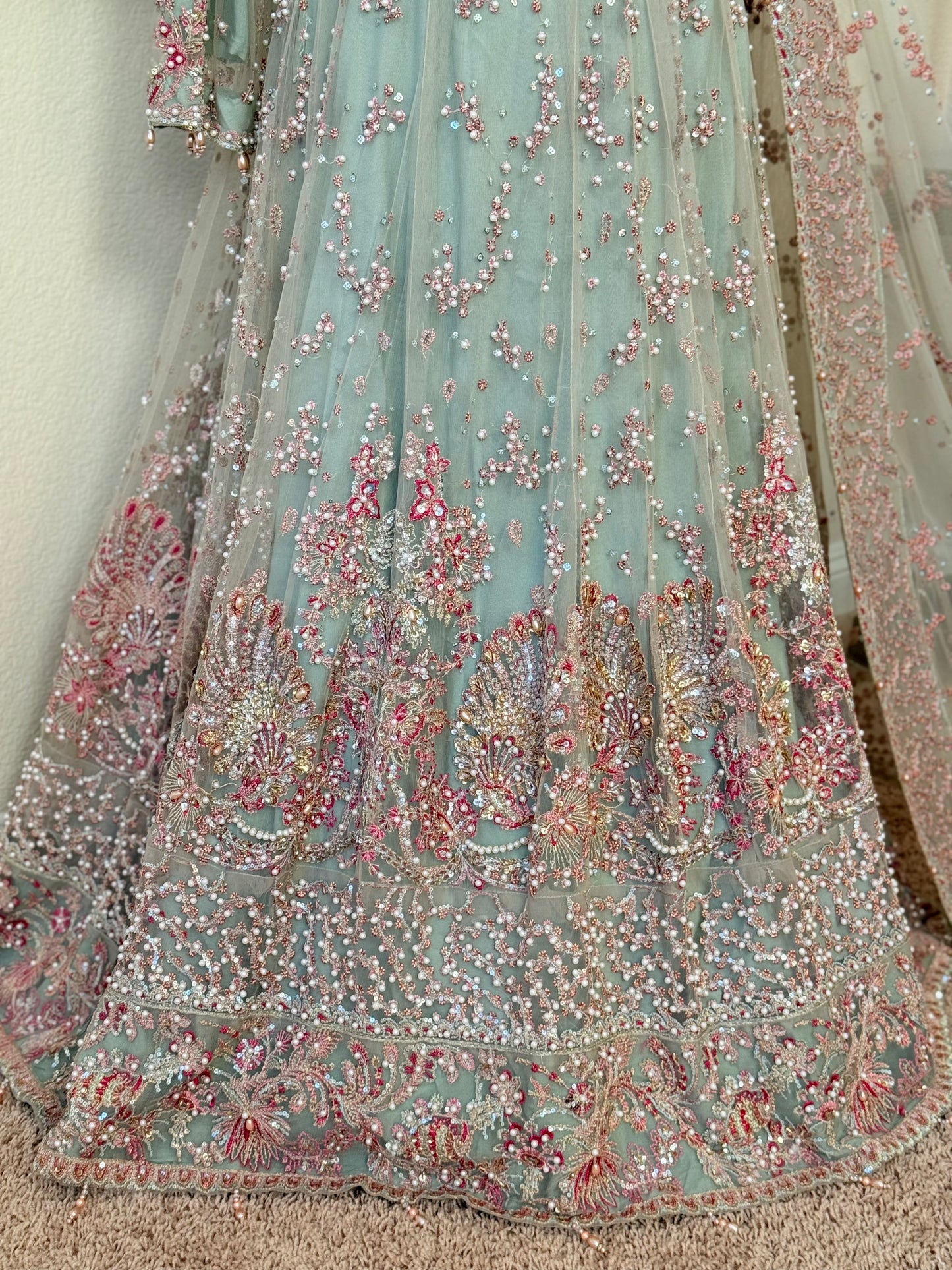 Powder Blue Maxi Gown
