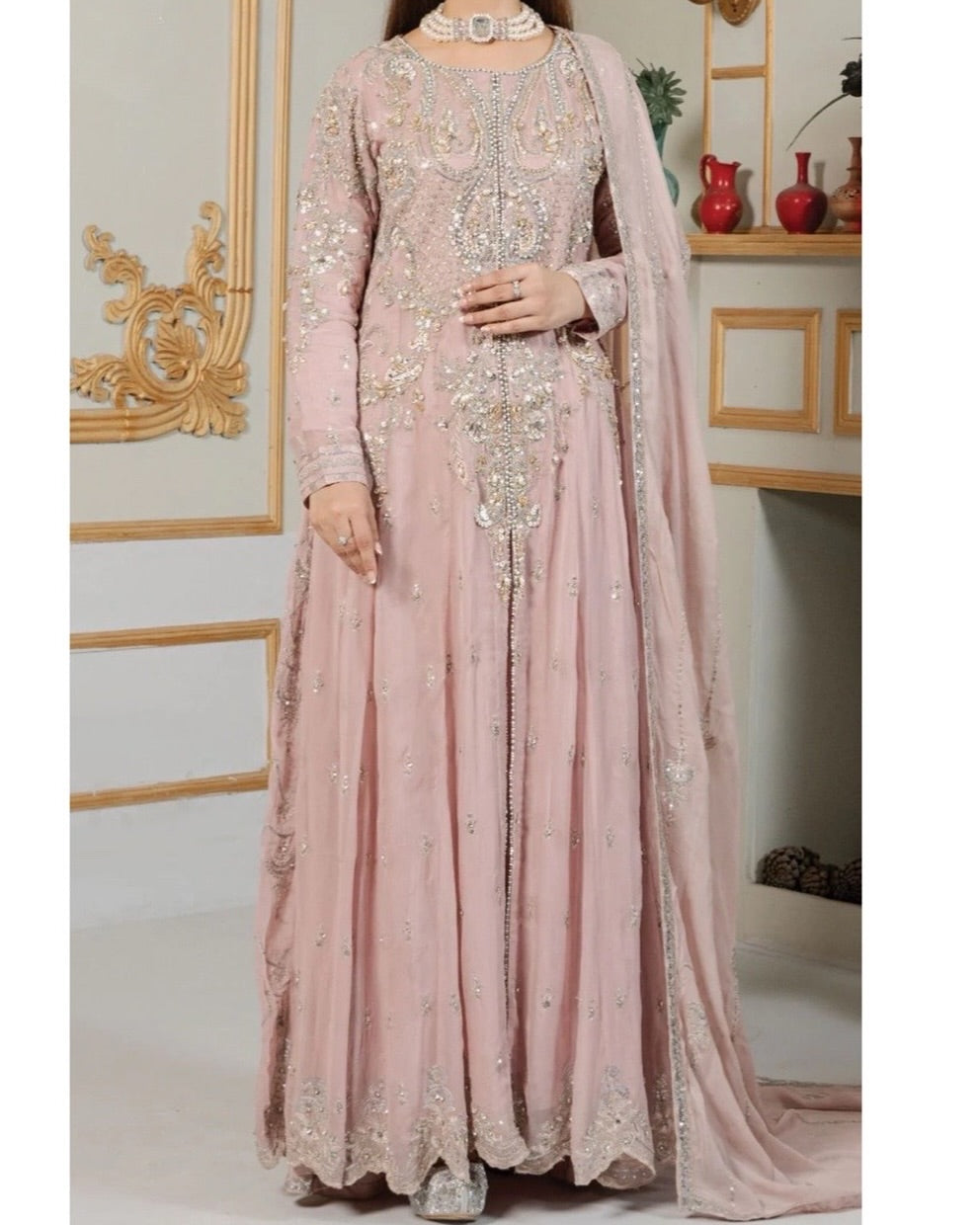 Light Pink Maxi Gown