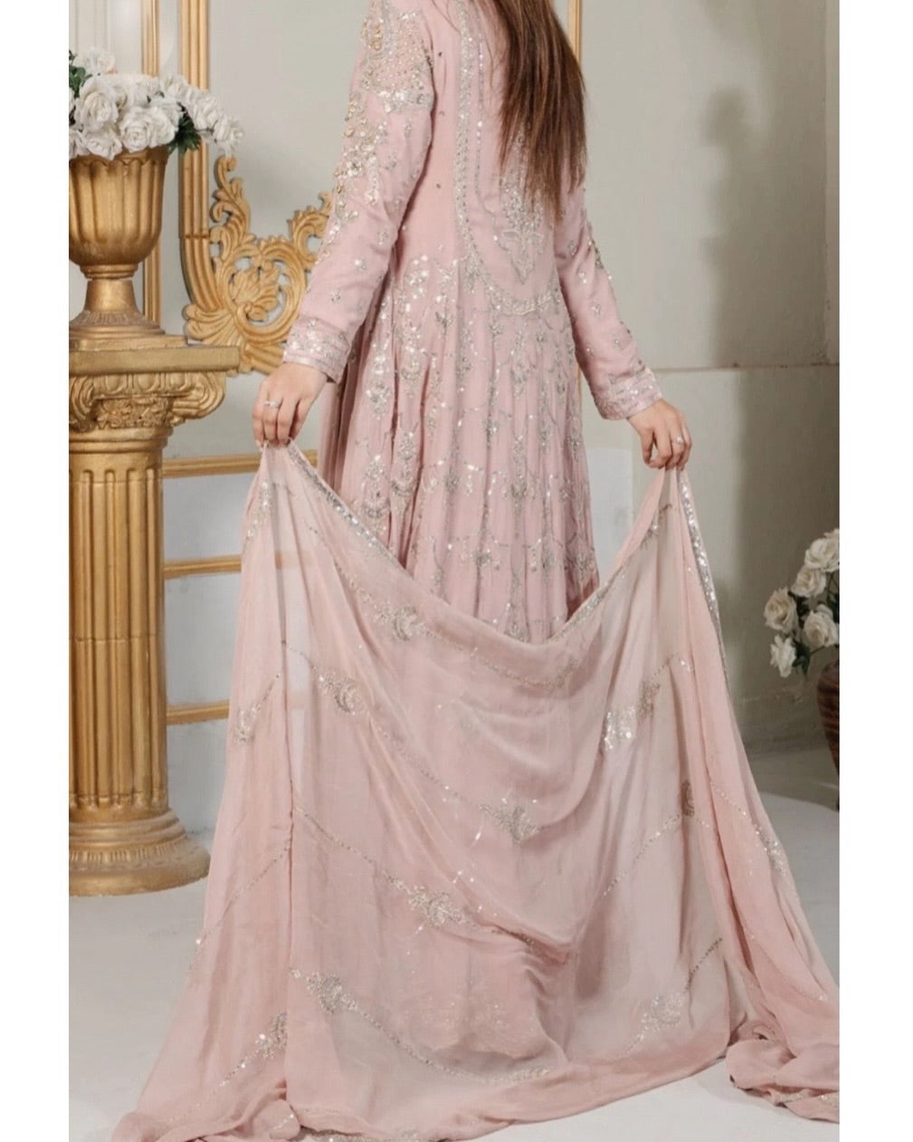 Light Pink Maxi Gown
