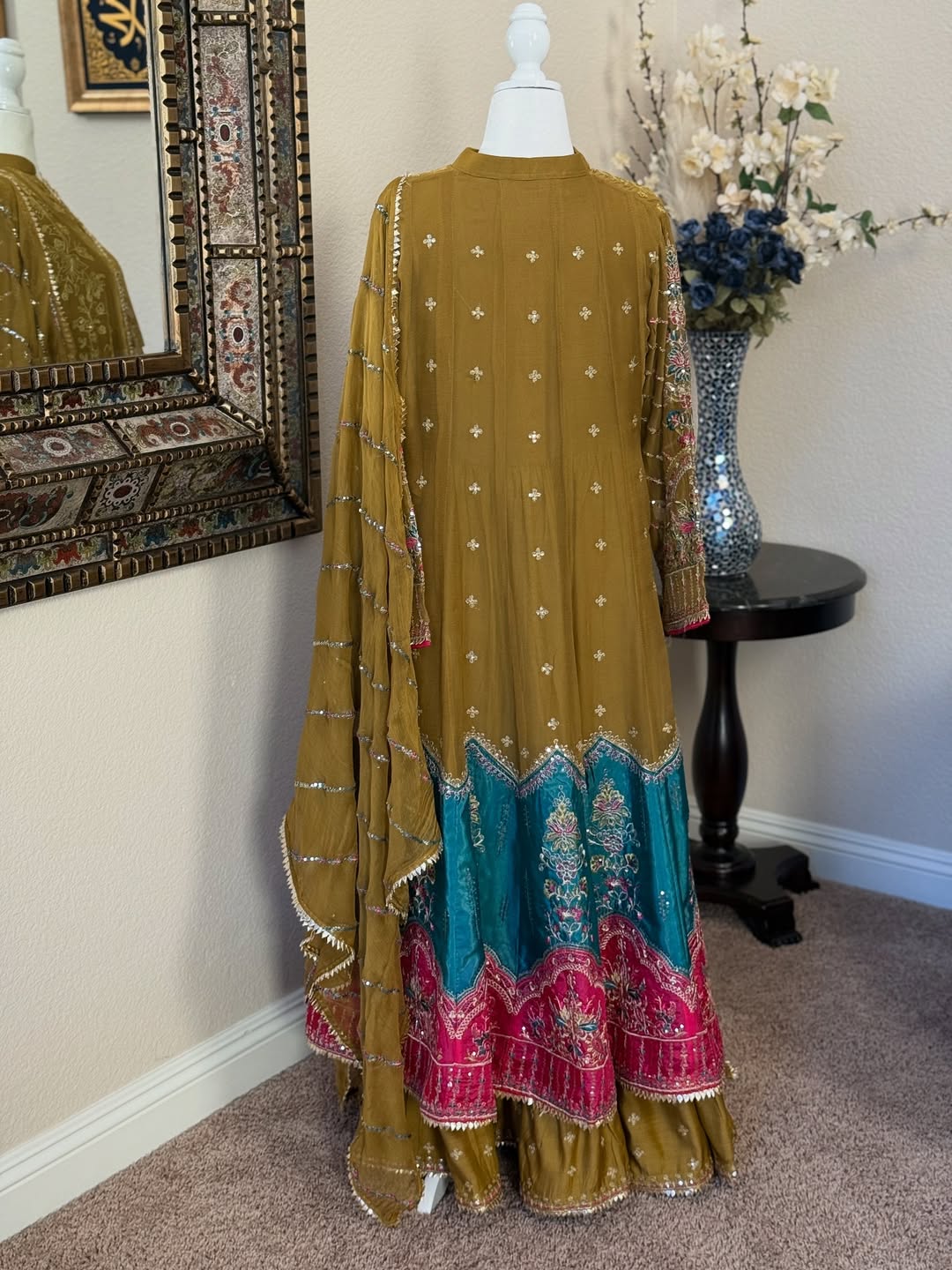Mustard Maxi Gown