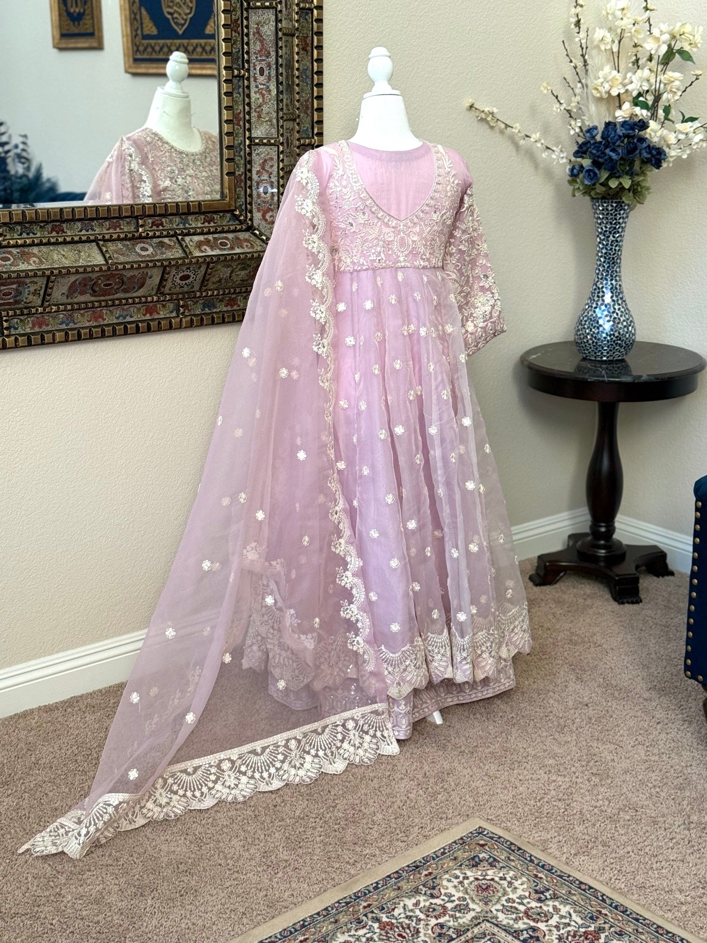 Light Purple Maxi Gown