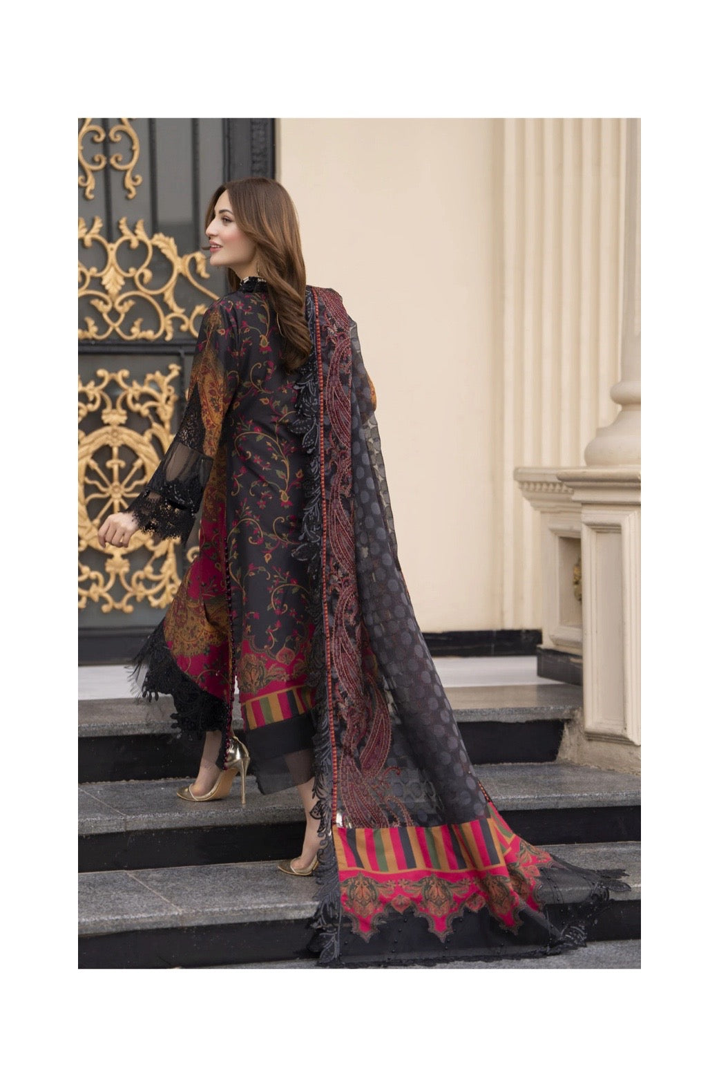 Black Kameez With Trouser