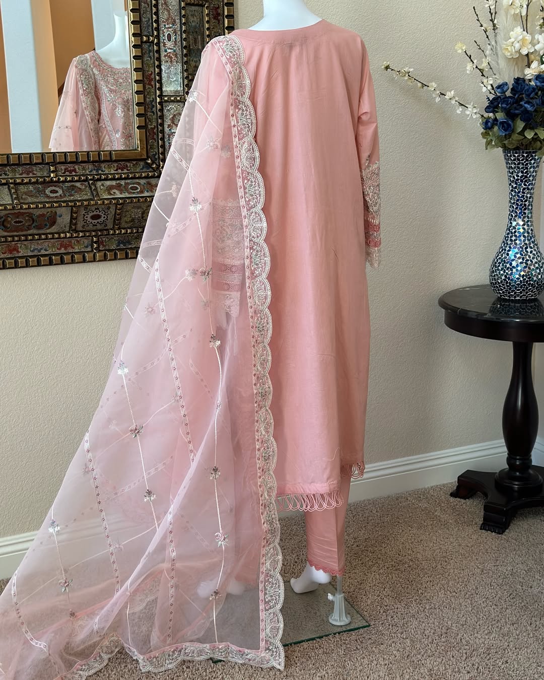 Light Pink Kameez with trouser