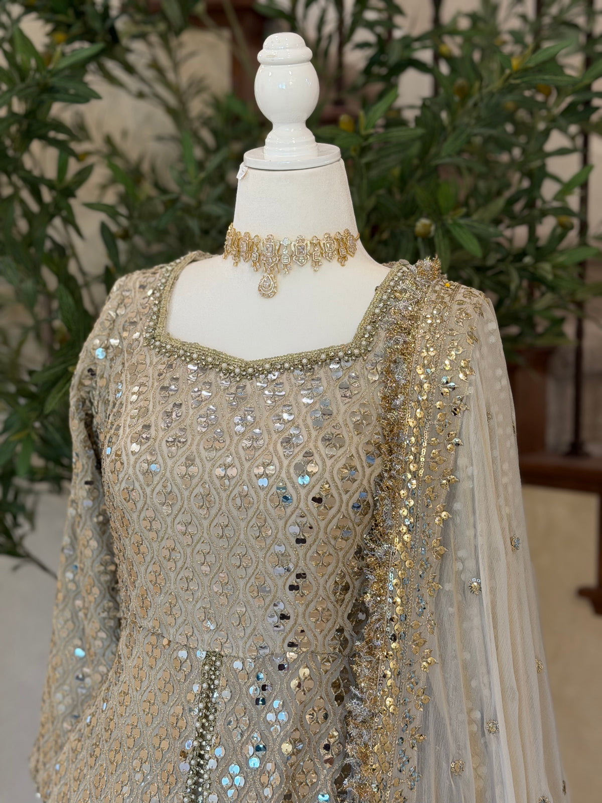 Champange Open Maxi with Lengha