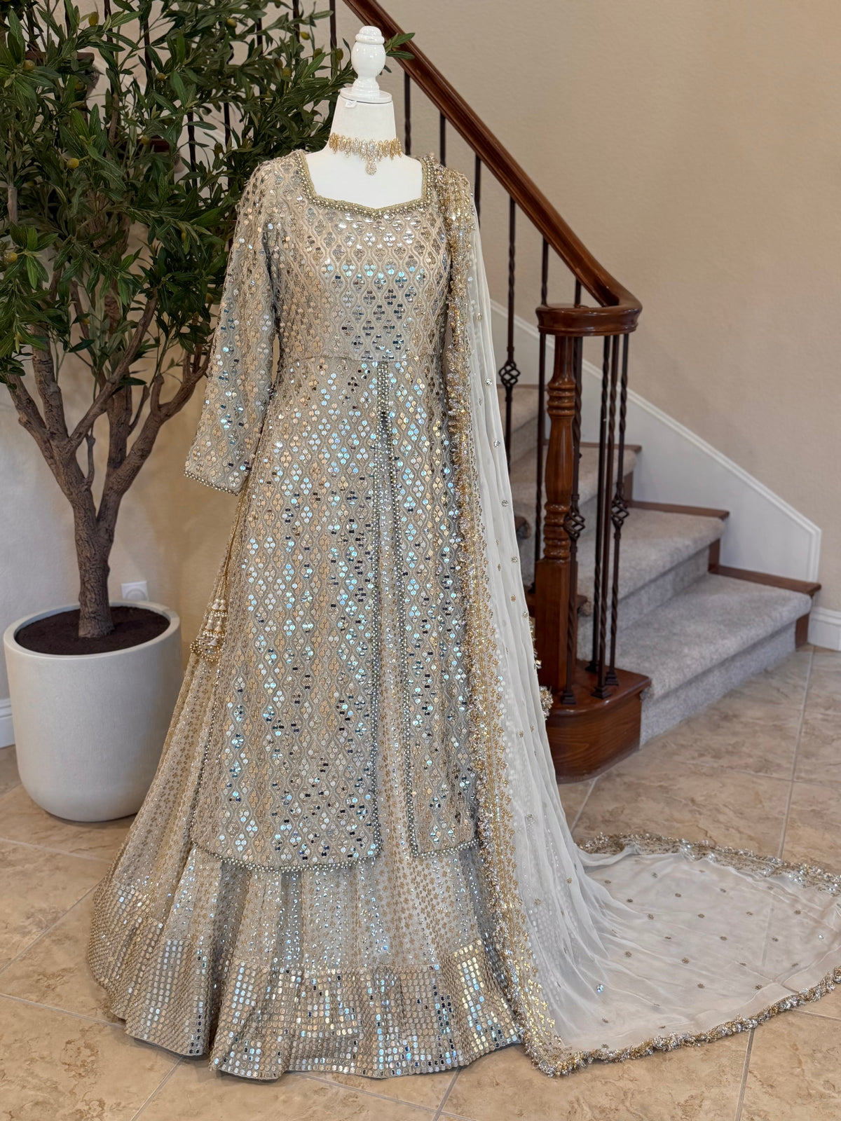 Champange Open Maxi with Lengha
