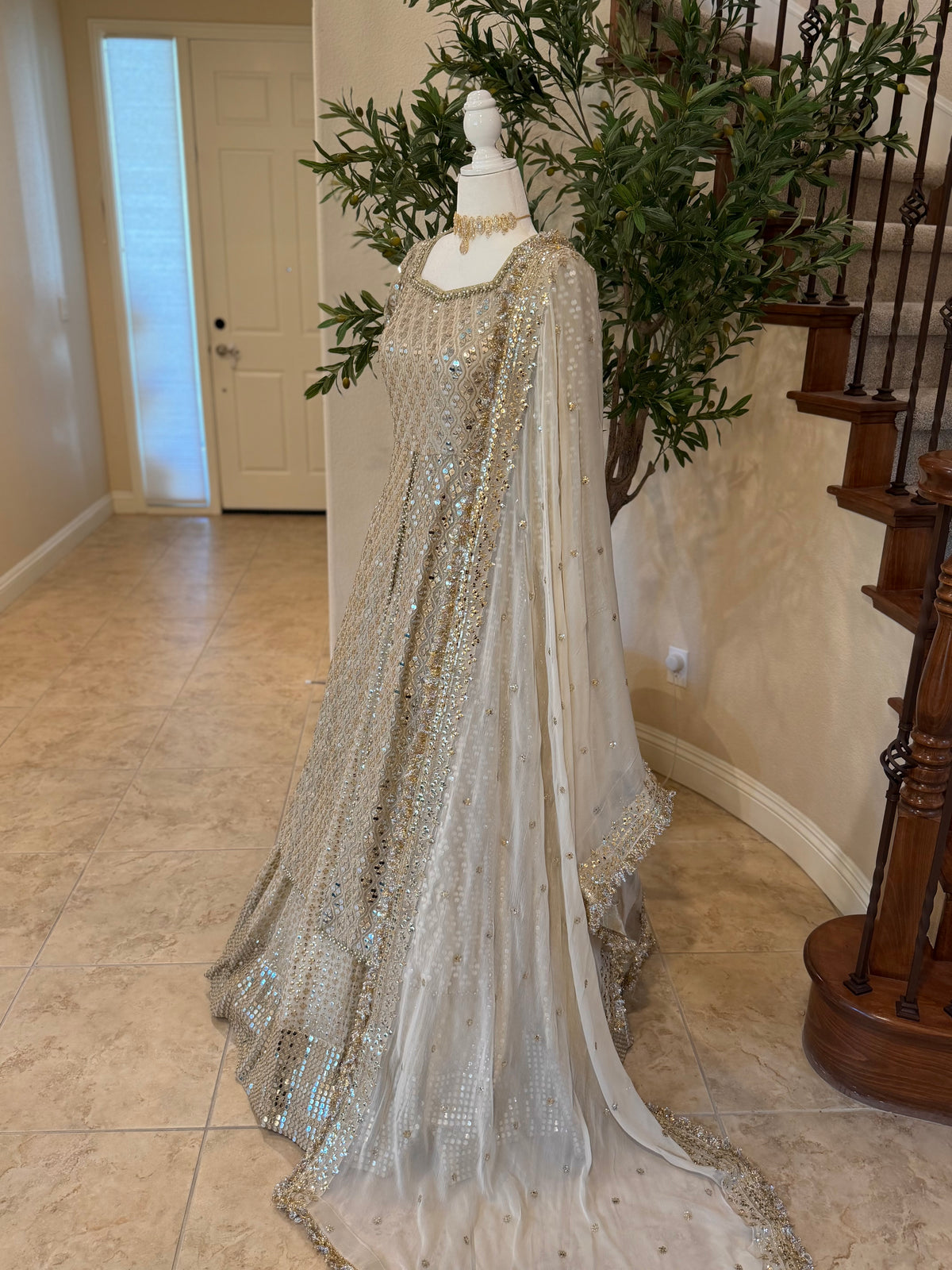 Champange Open Maxi with Lengha