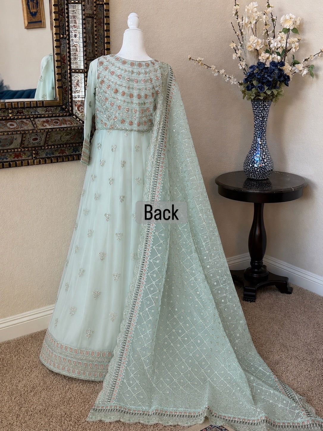 Mint Green Maxi Gown