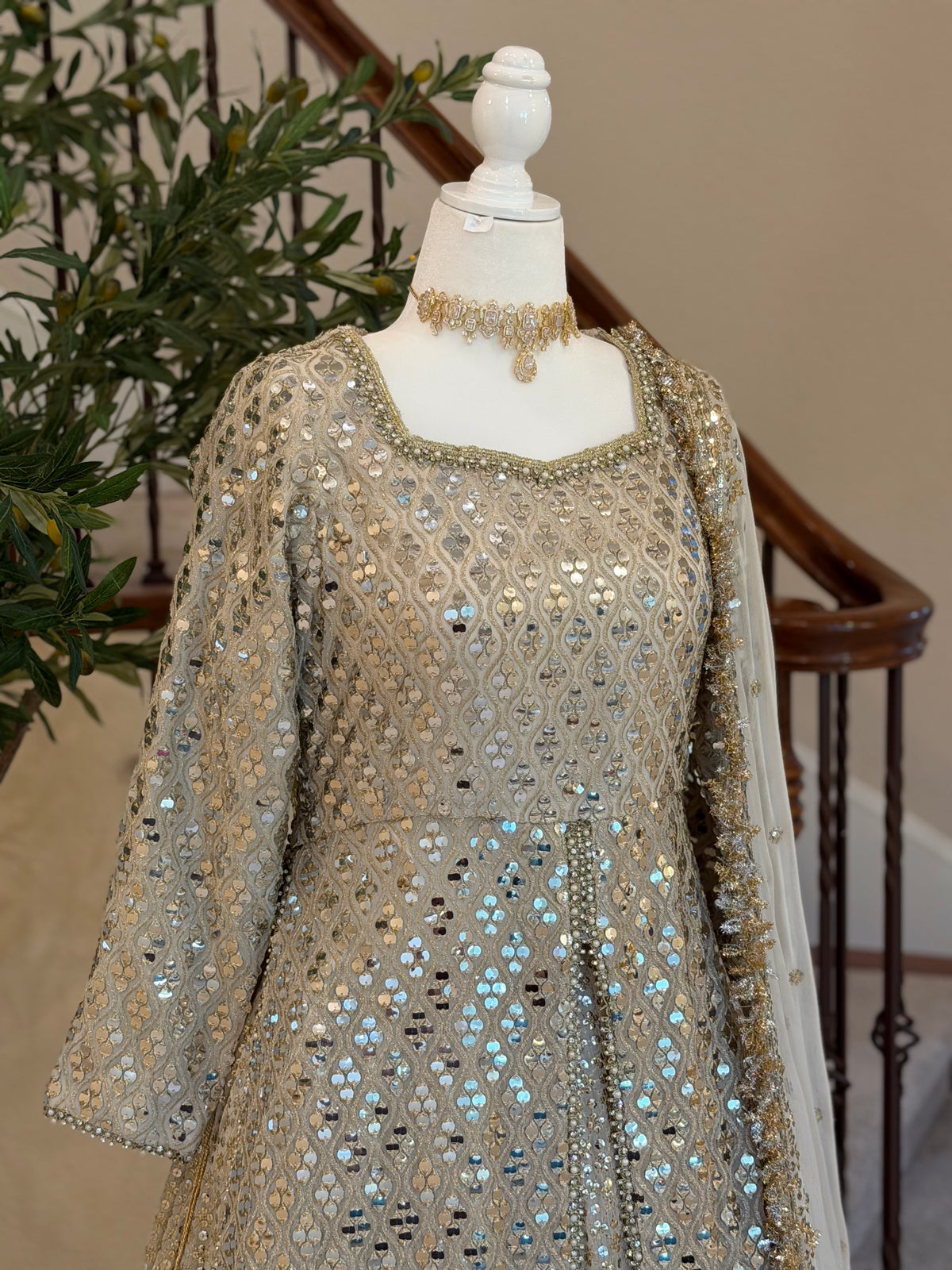 Champange Open Maxi with Lengha
