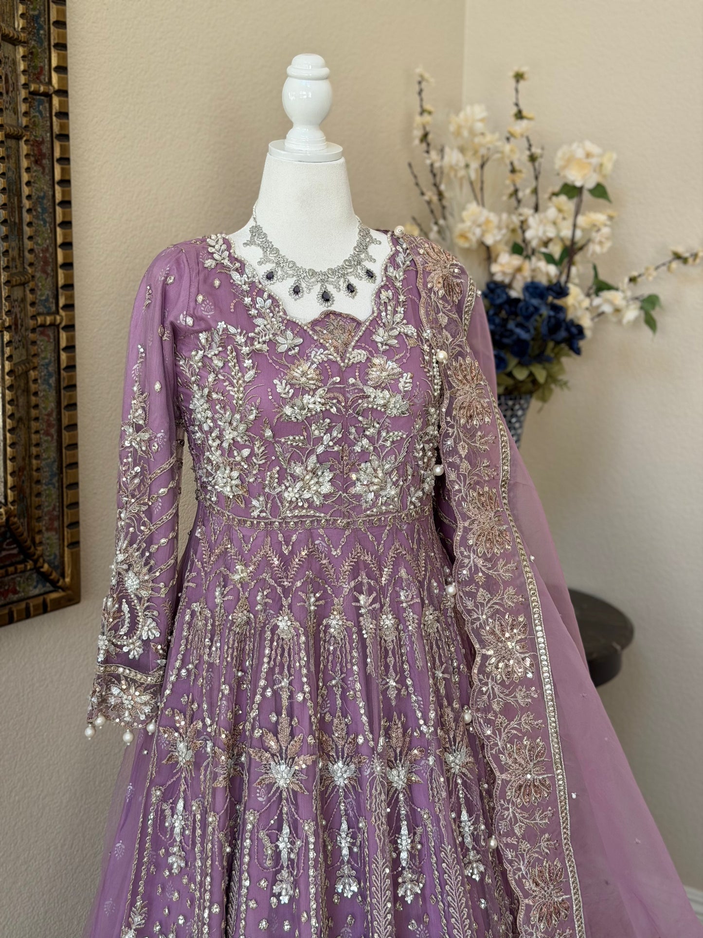 Purple Maxi Gown