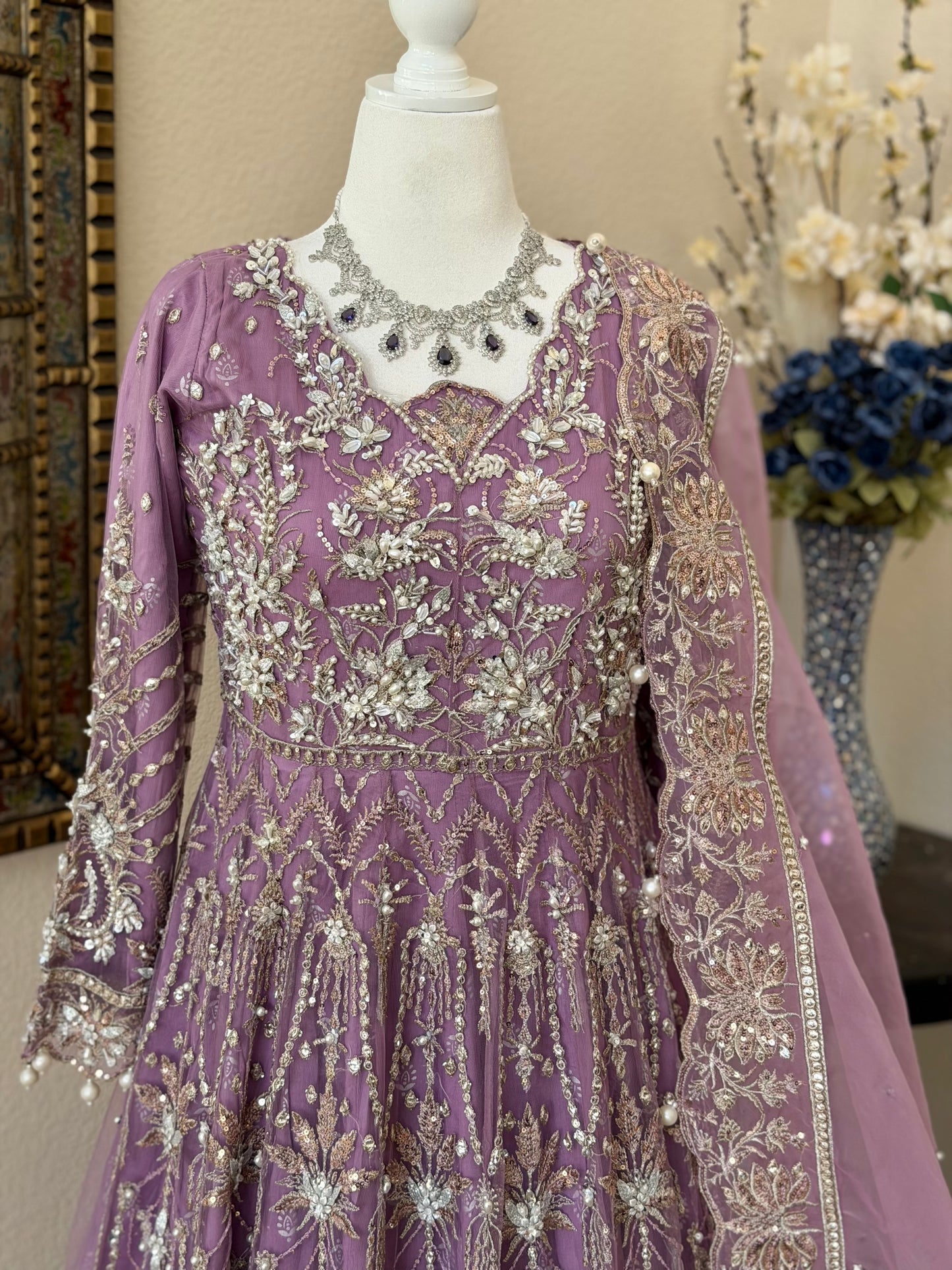 Purple Maxi Gown