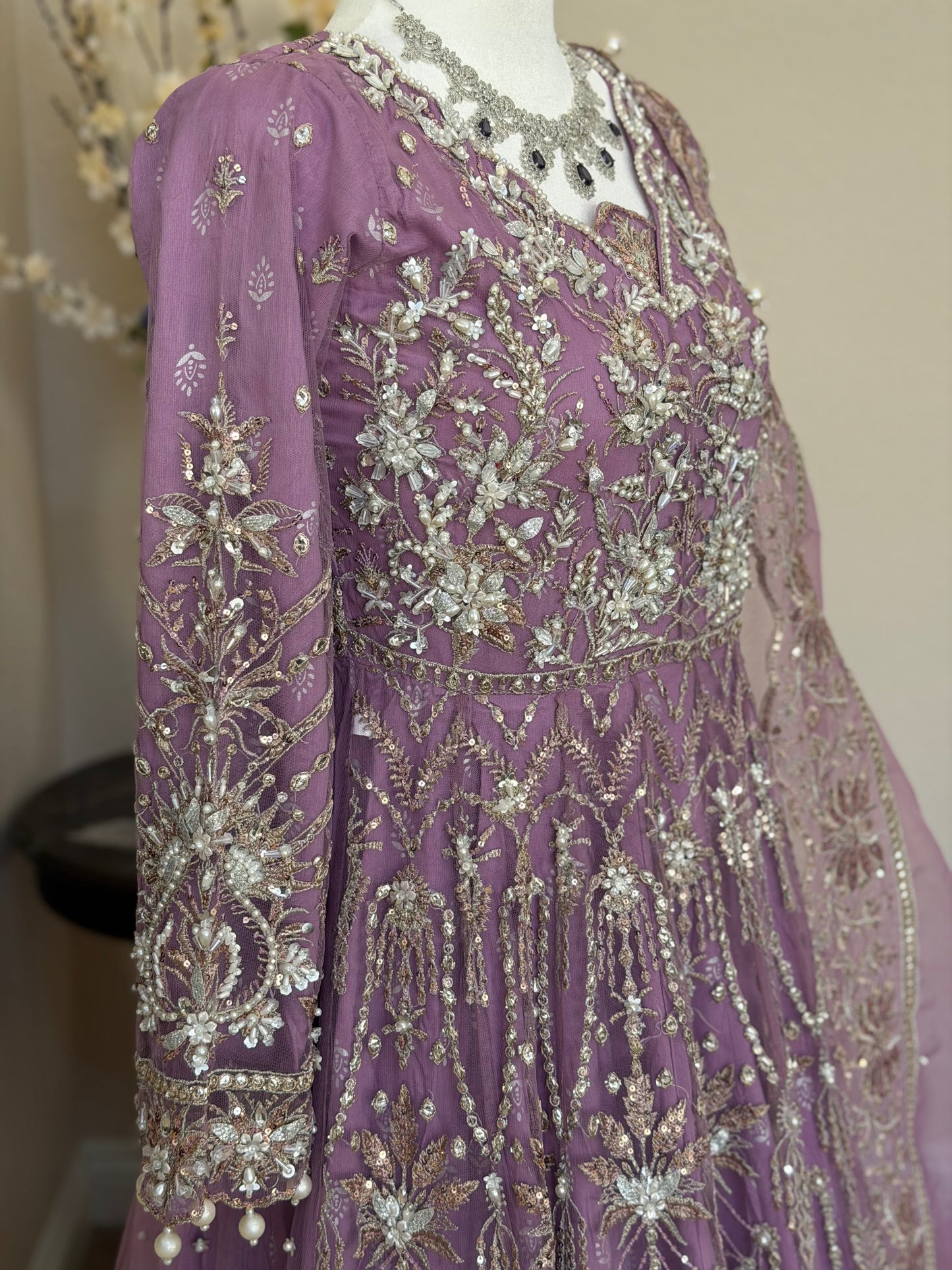 Purple Maxi Gown