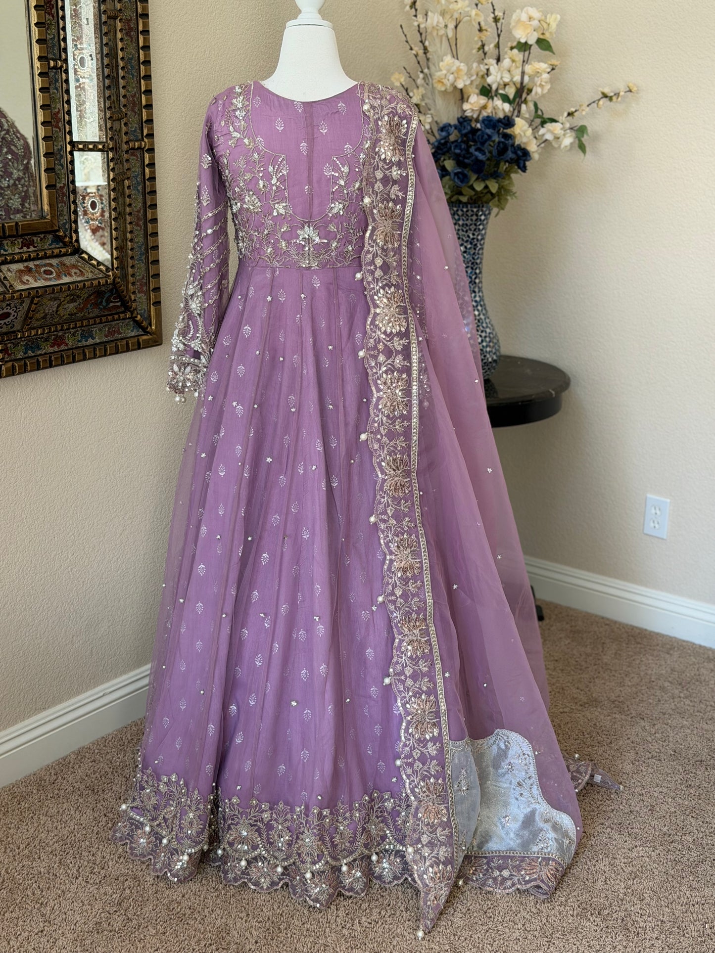 Purple Maxi Gown