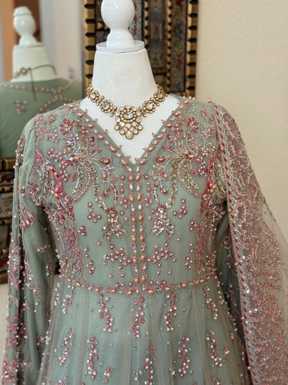 Powder Blue Maxi Gown