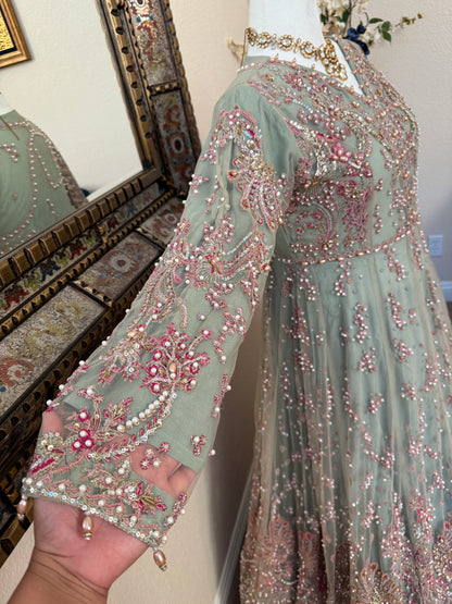 Powder Blue Maxi Gown