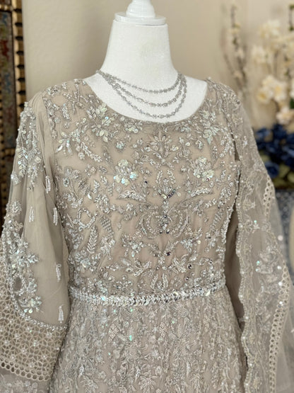 Silver Maxi Gown