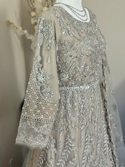 Silver Maxi Gown