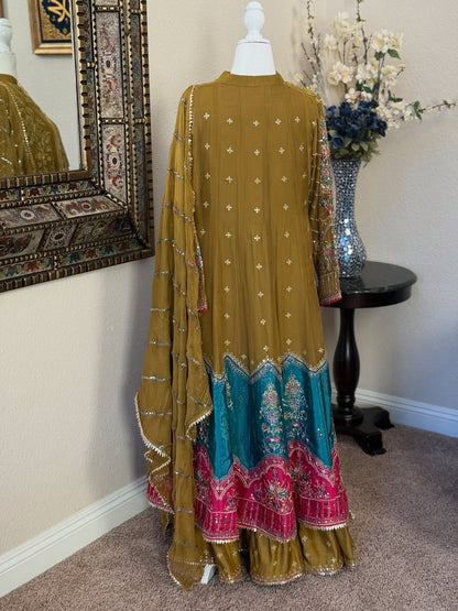 Mustard Maxi Gown