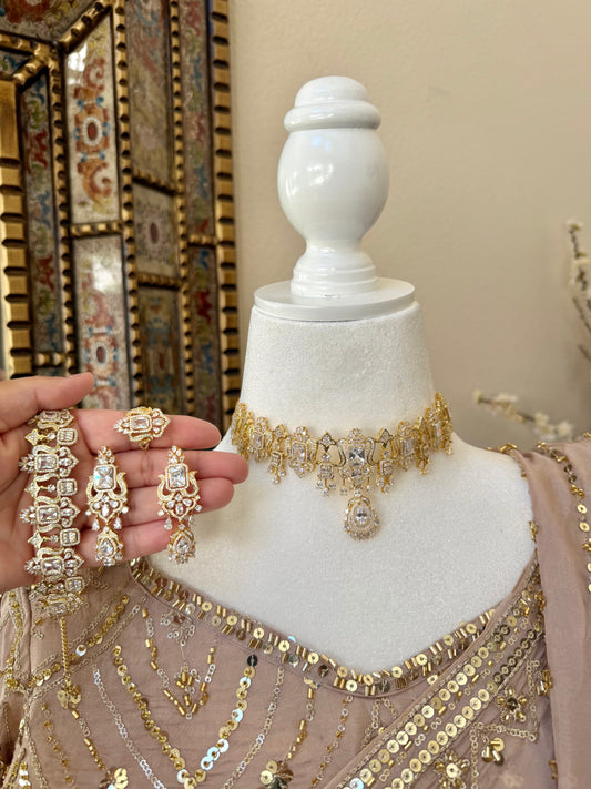 Angelica Jewelry Set - Gold