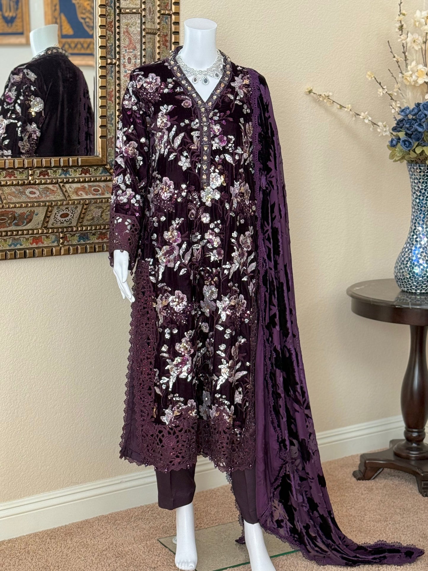 Winter Luxe Velvet - Purple