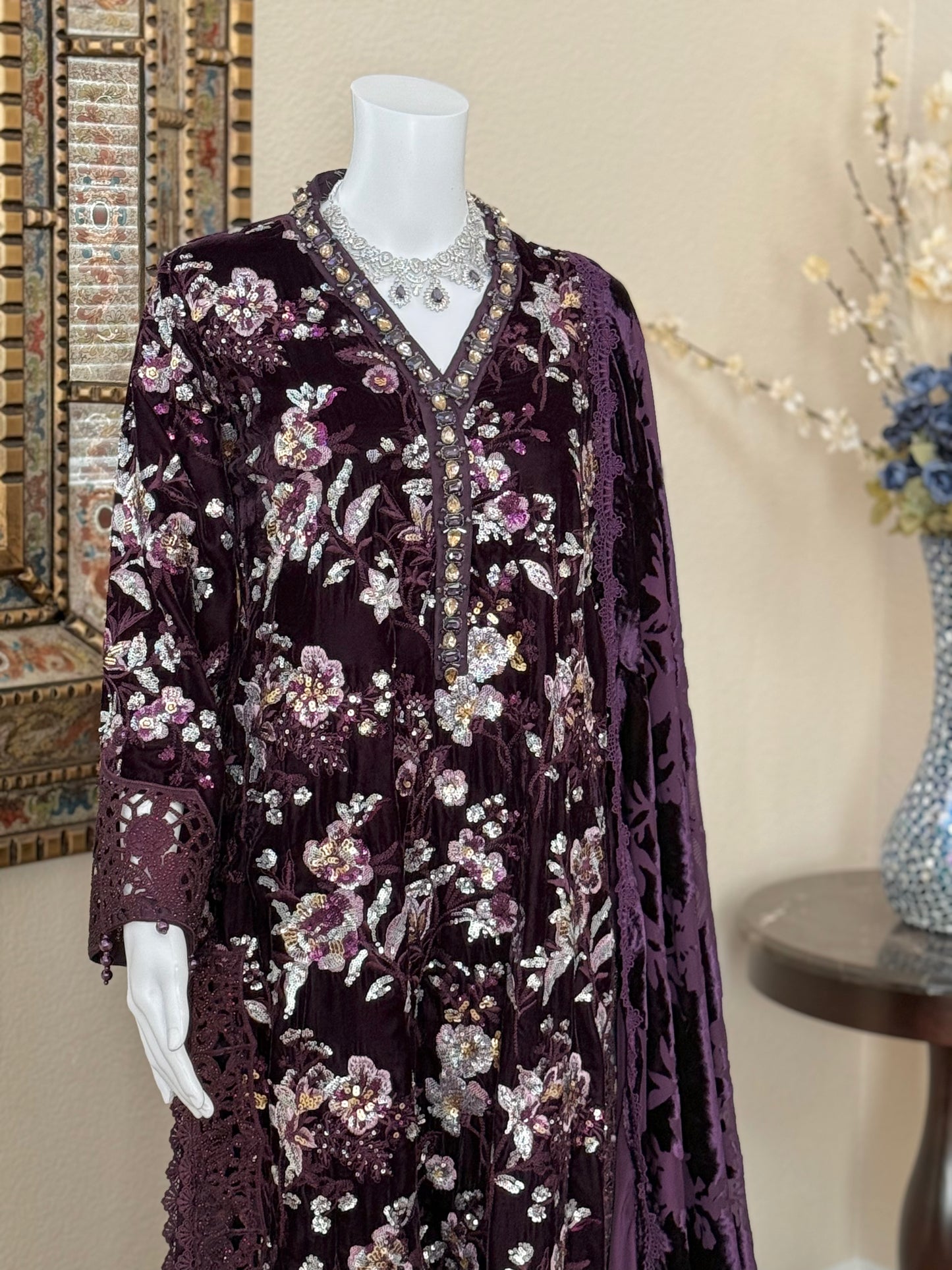 Winter Luxe Velvet - Purple