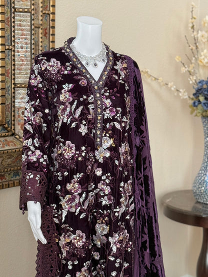 Winter Luxe Velvet - Purple