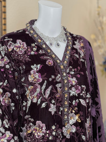 Winter Luxe Velvet - Purple