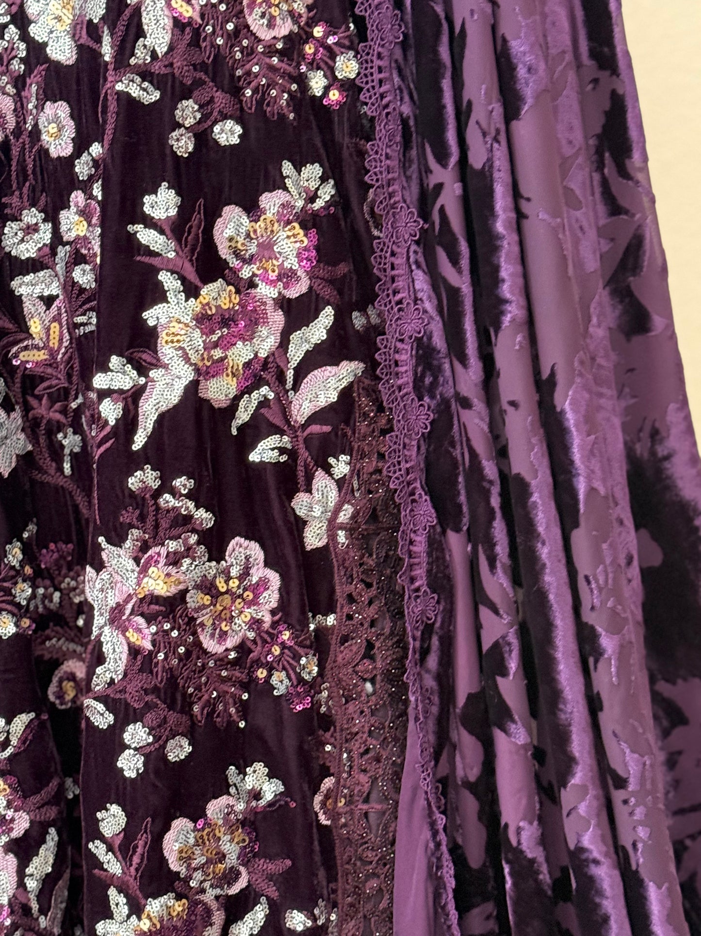 Winter Luxe Velvet - Purple