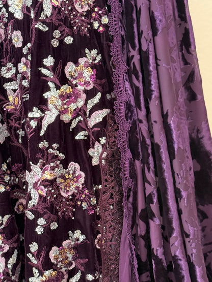 Winter Luxe Velvet - Purple