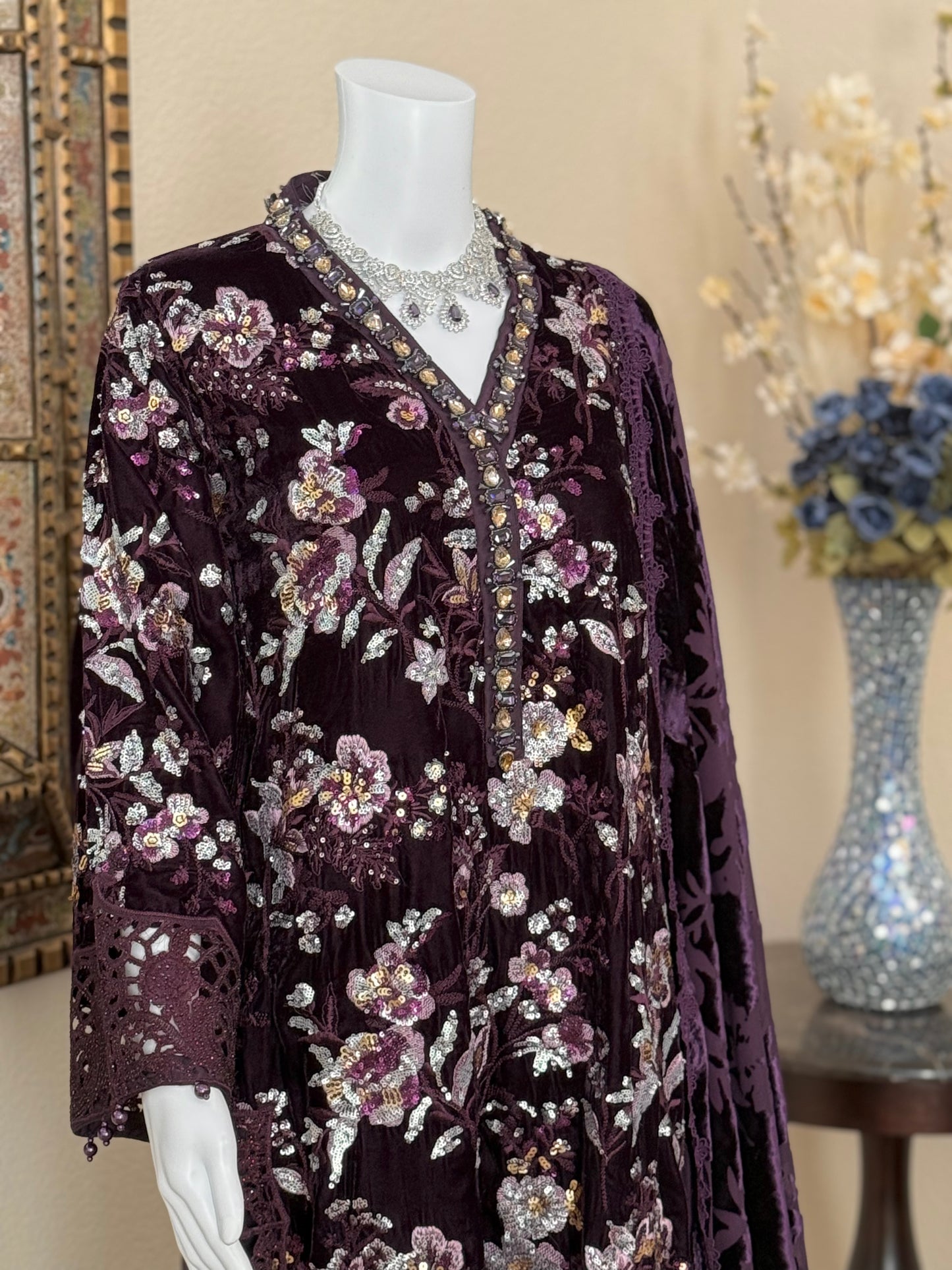 Winter Luxe Velvet - Purple