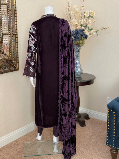 Winter Luxe Velvet - Purple