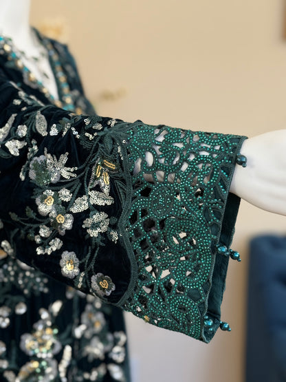 Winter Luxe Velvet - Green