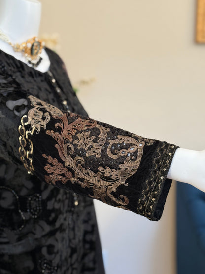 Winter Luxe Velvet - Black