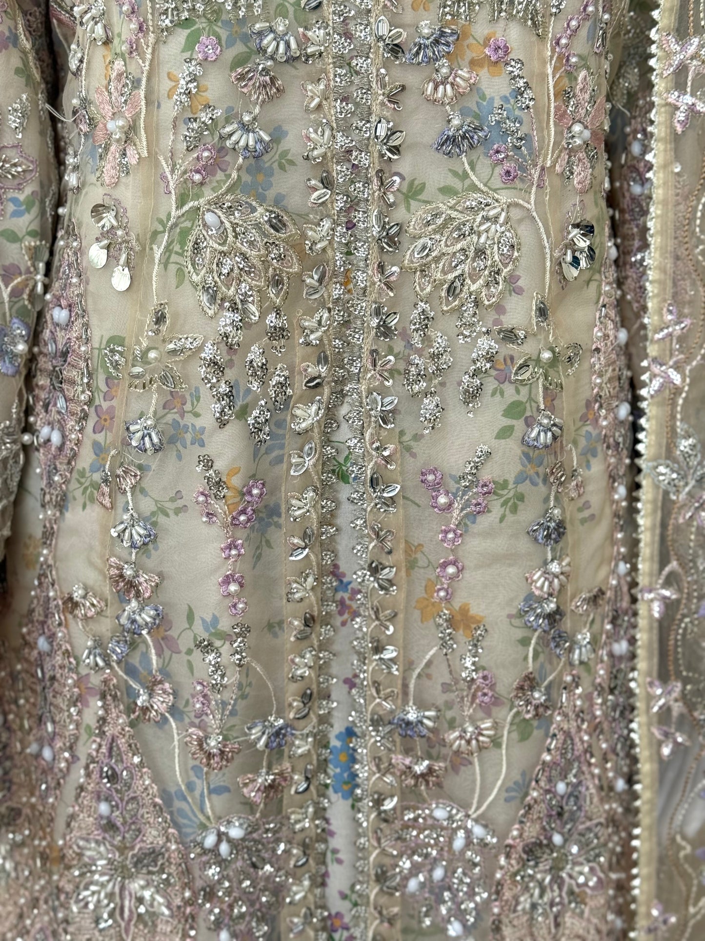 Floral Kameez with Plazzo