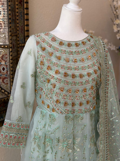 Mint Green Maxi Gown