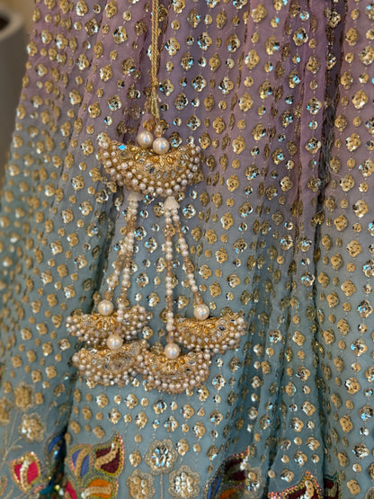 Mermaid Muse Lengha