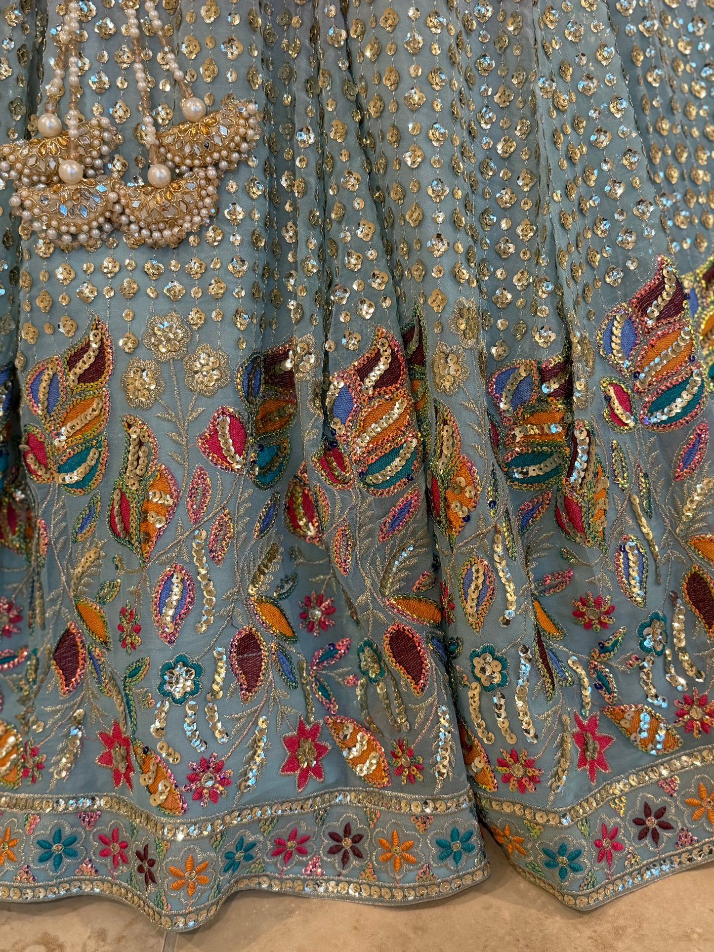 Mermaid Muse Lengha