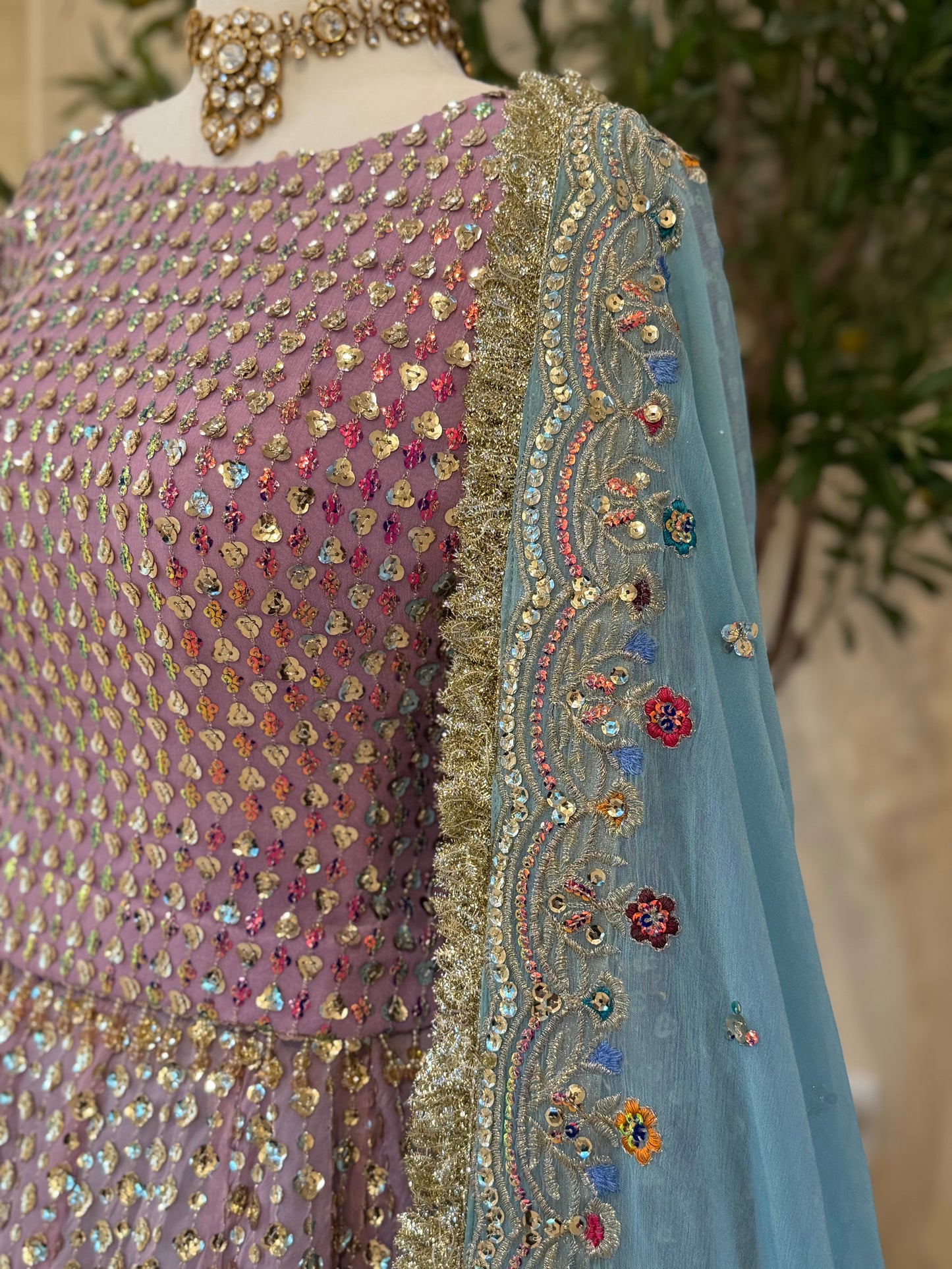 Mermaid Muse Lengha