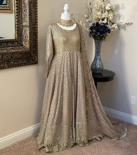 Gold Maxi Gown