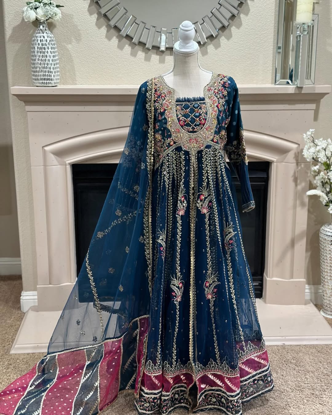 Royal Blue Maxi Gown
