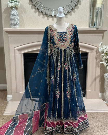 Royal Blue Maxi Gown