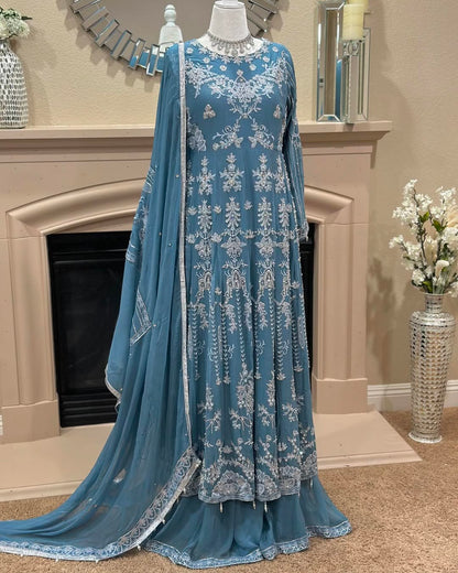 Powder Blue Maxi