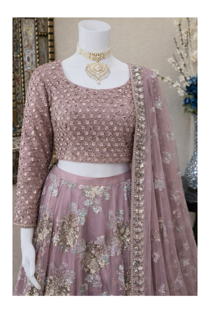 Light Purple Lengha