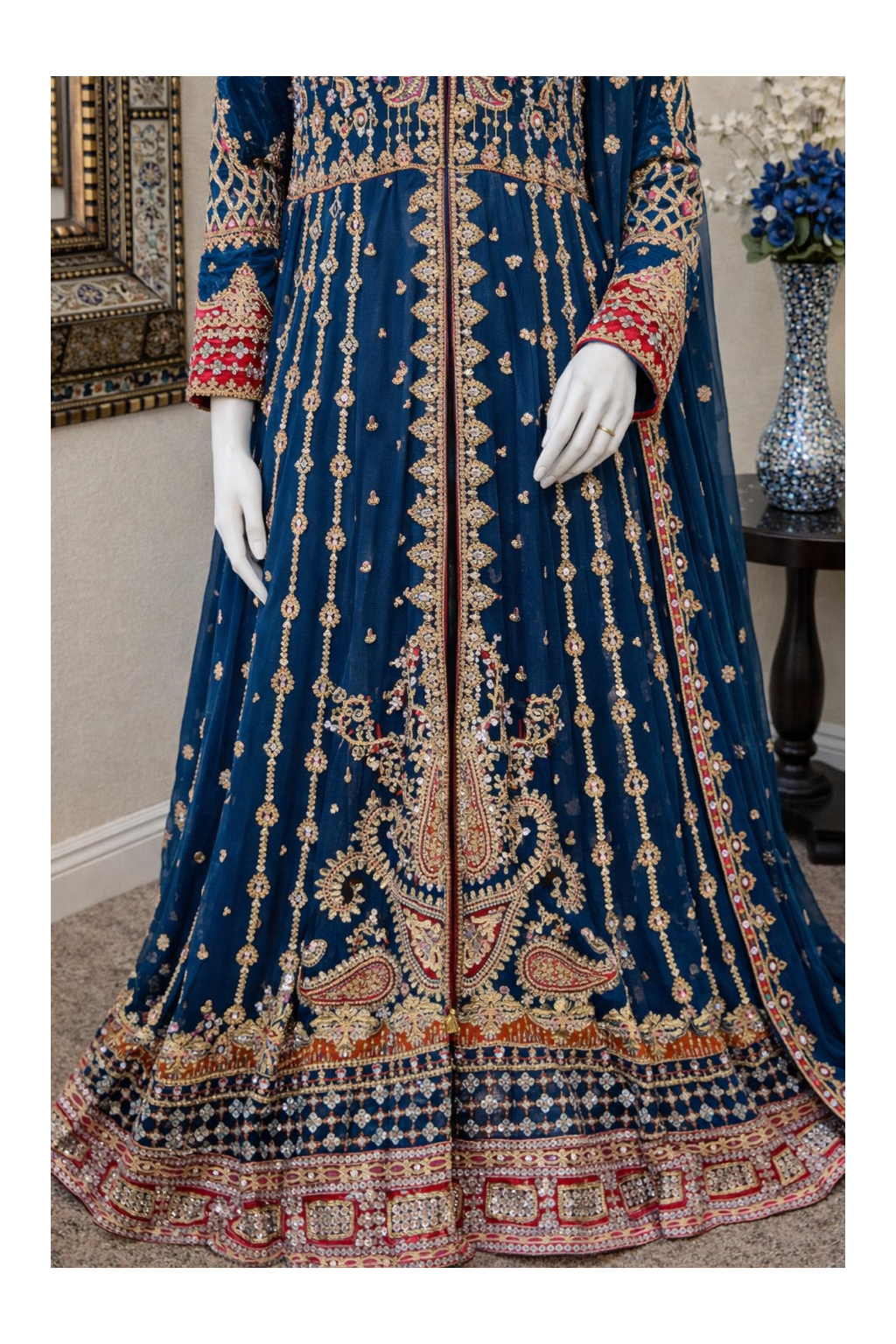 Royal Blue Maxi Gown