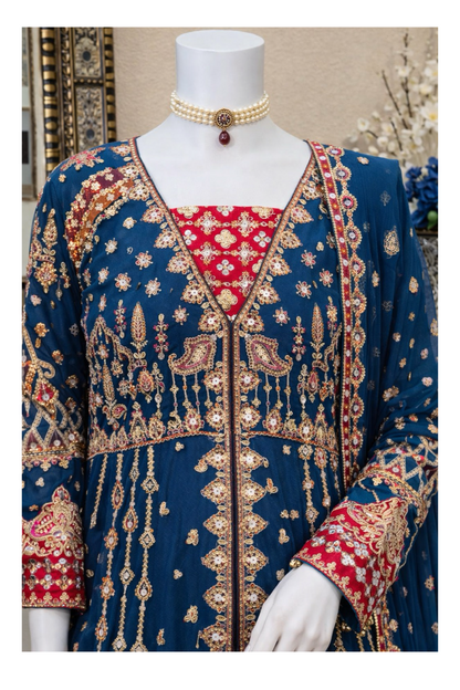 Royal Blue Maxi Gown