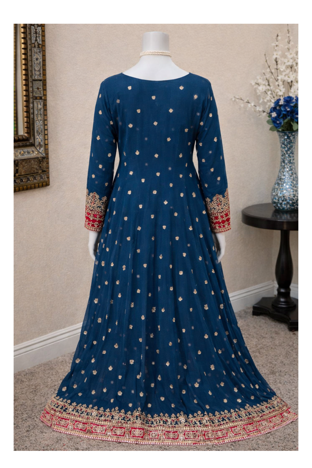 Royal Blue Maxi Gown