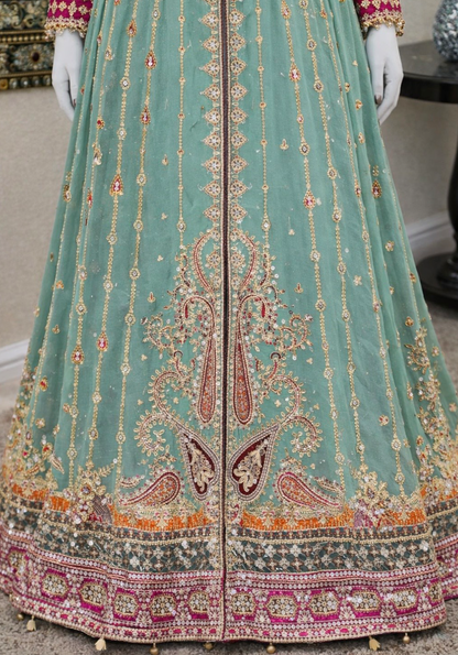 Mint Green Maxi Gown