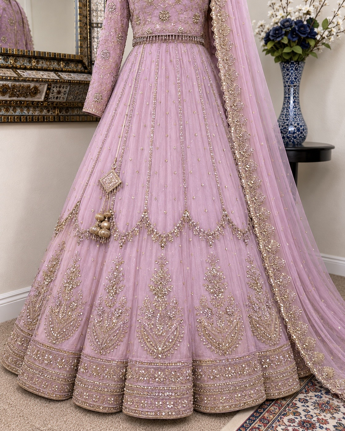 Liliac Heirloom Lengha