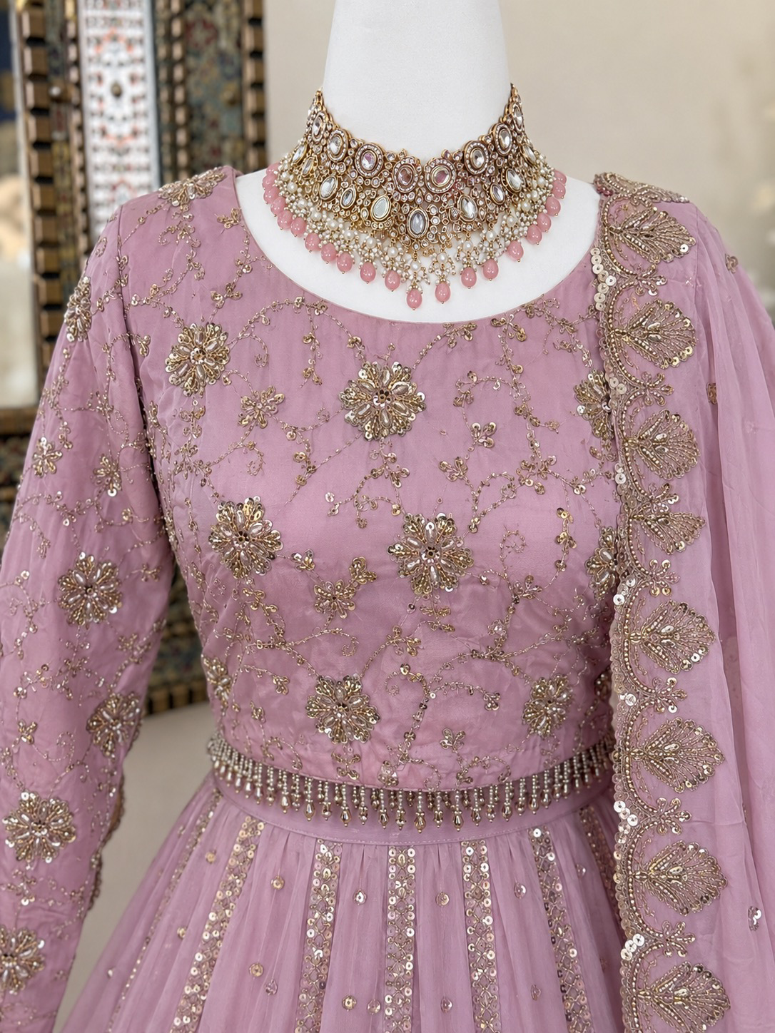 Liliac Heirloom Lengha